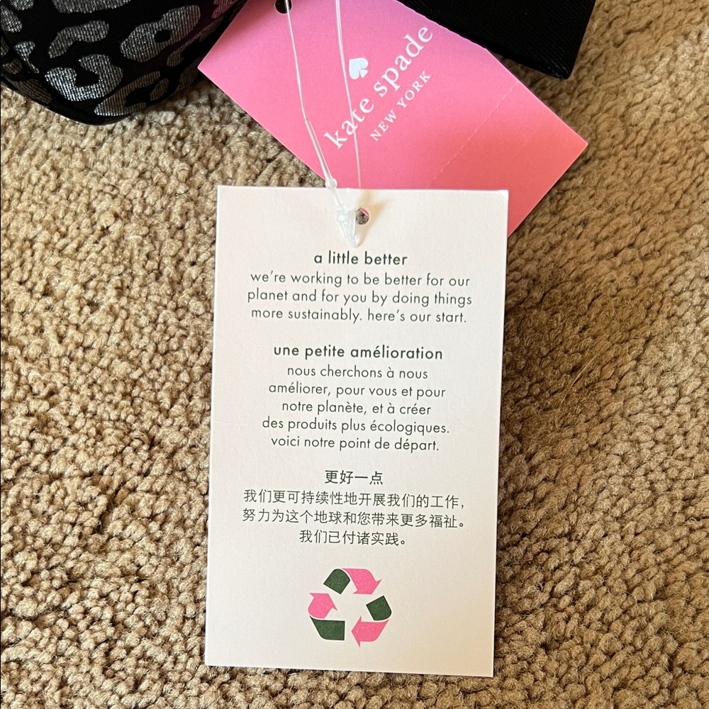 kate spade Black Multi Cosmetic Bag - Picture 8 of 8